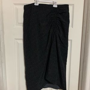 Banana Republic Ruched Midi Skirt Size 8